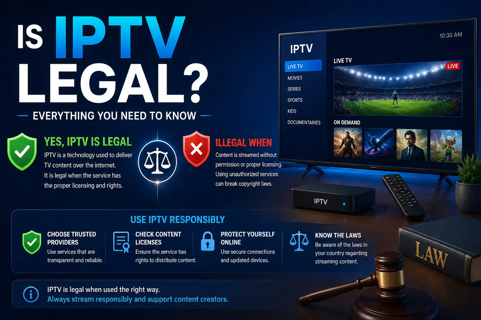 Is IPTV Legal? Everything You Need to Know
